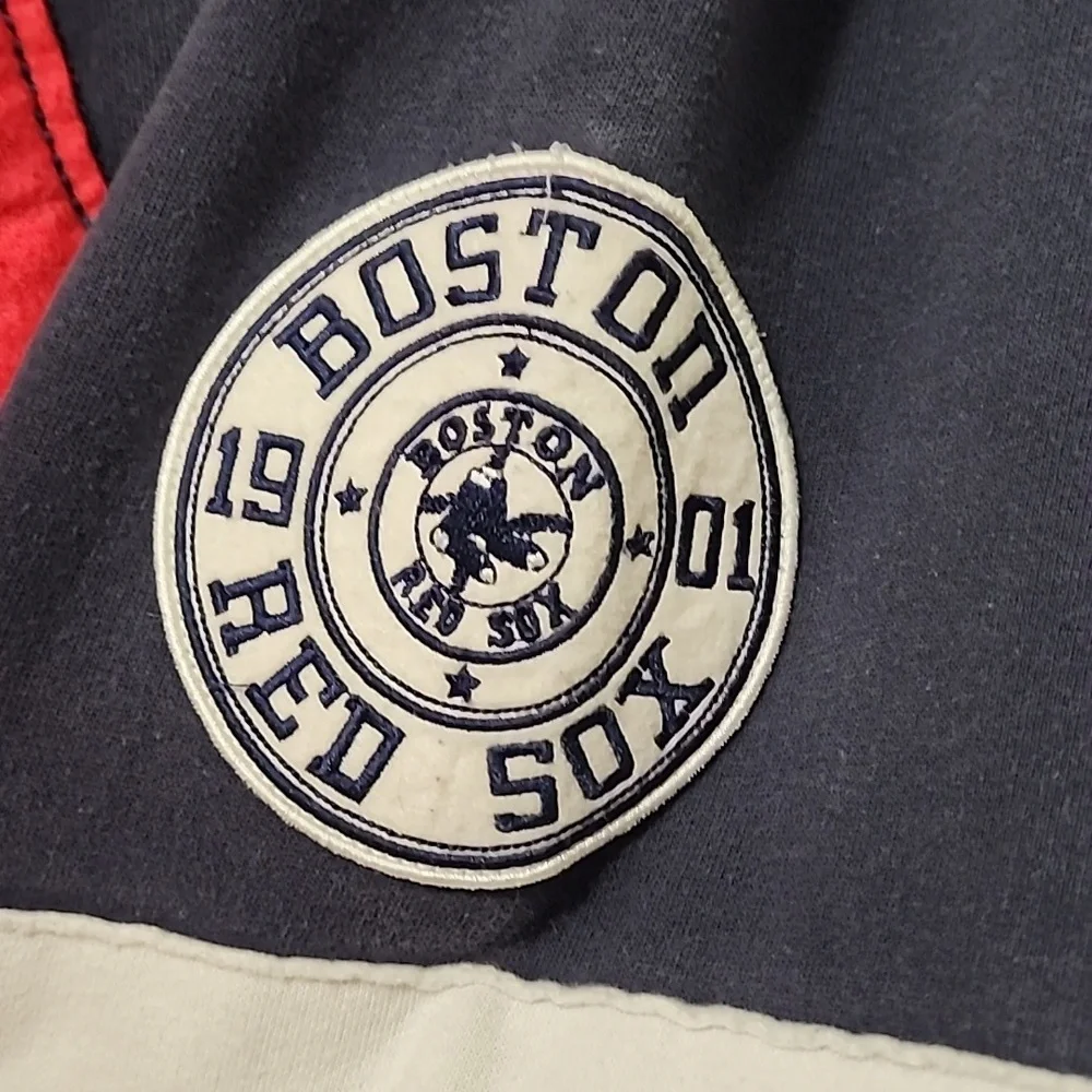 Stitches Navy and Red Hoodie - Picture 4 of 4